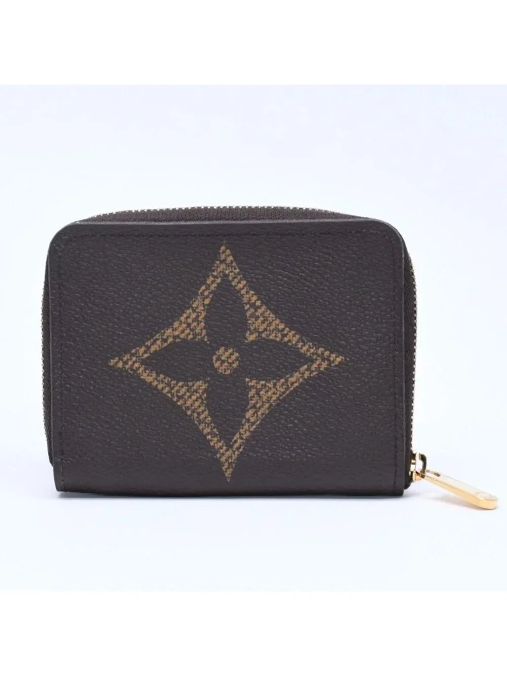 Louis Vuitton Zippy Coin Purse Monogram Giant Brown